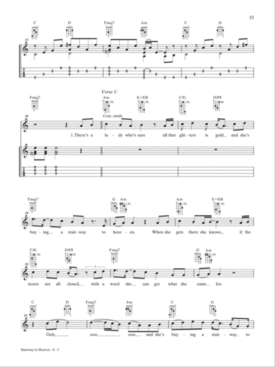 Stairway to Heaven Mandolin scores gallery preview page 2