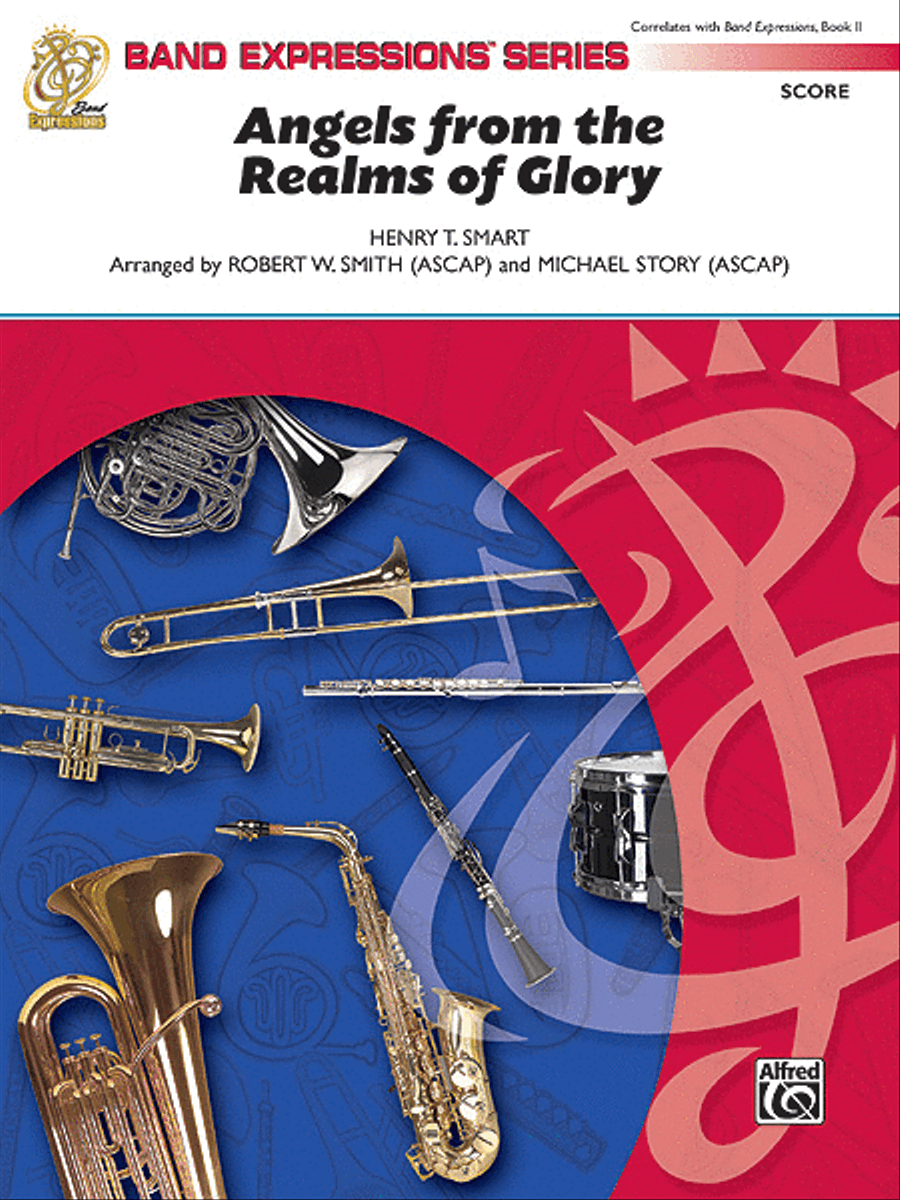 Angels from the Realms of Glory Concert Band scores gallery preview page 1