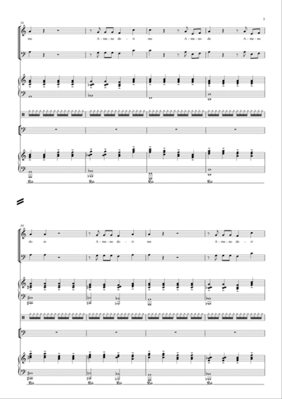 Ameno Ameno 4-Part scores gallery preview page 4