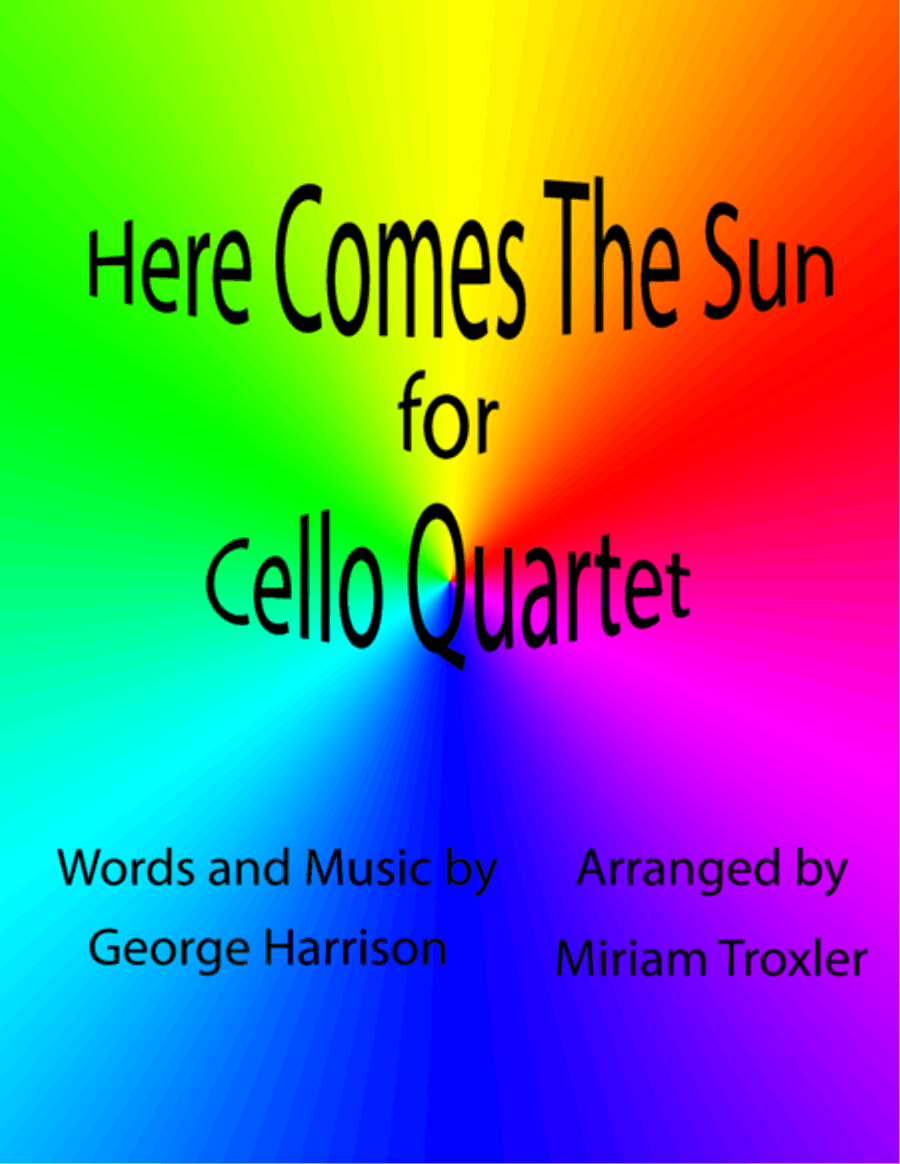 Here Comes The Sun Here Comes The Sun Cello scores gallery preview page 1