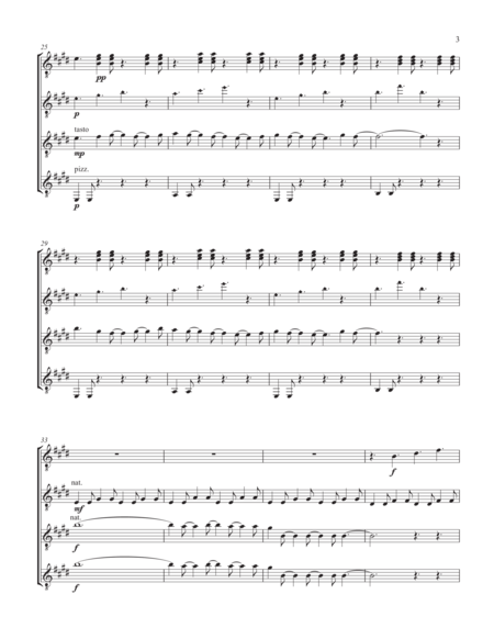 The Lion Sleeps Tonight (Guitar Quartet) - Score and Parts image number null