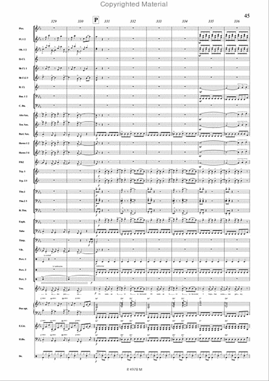 Police Concert Band scores gallery preview page 24