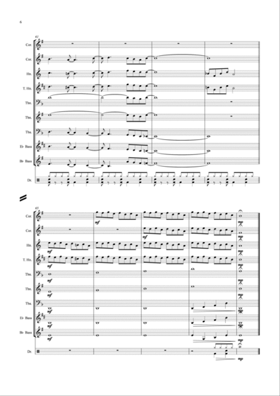Forever Autumn School and Community scores gallery preview page 6