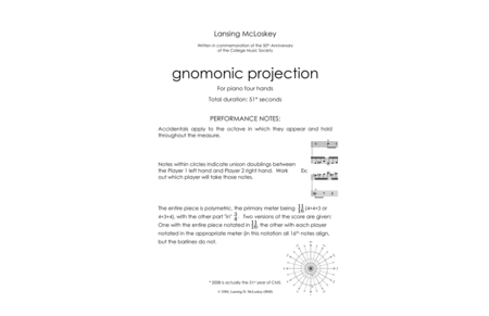 [McLoskey] gnomonic projection