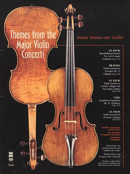 Themes from the major Violin Concerti