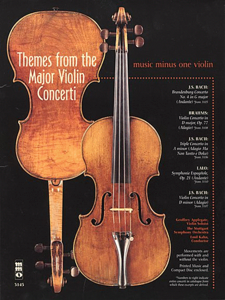 Themes From The Major Violin Concerti image number null