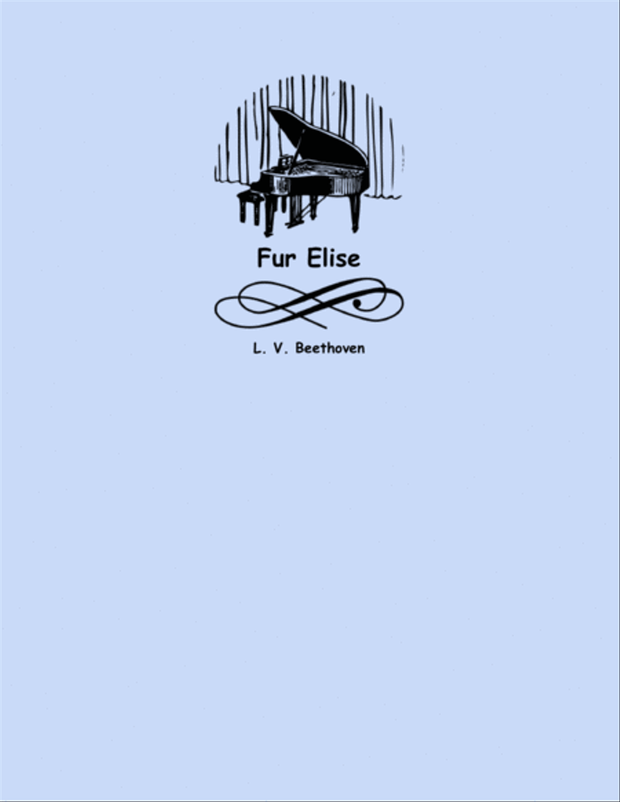 Theme from Für Elise (two violins and cello) String Trio scores gallery preview page 1