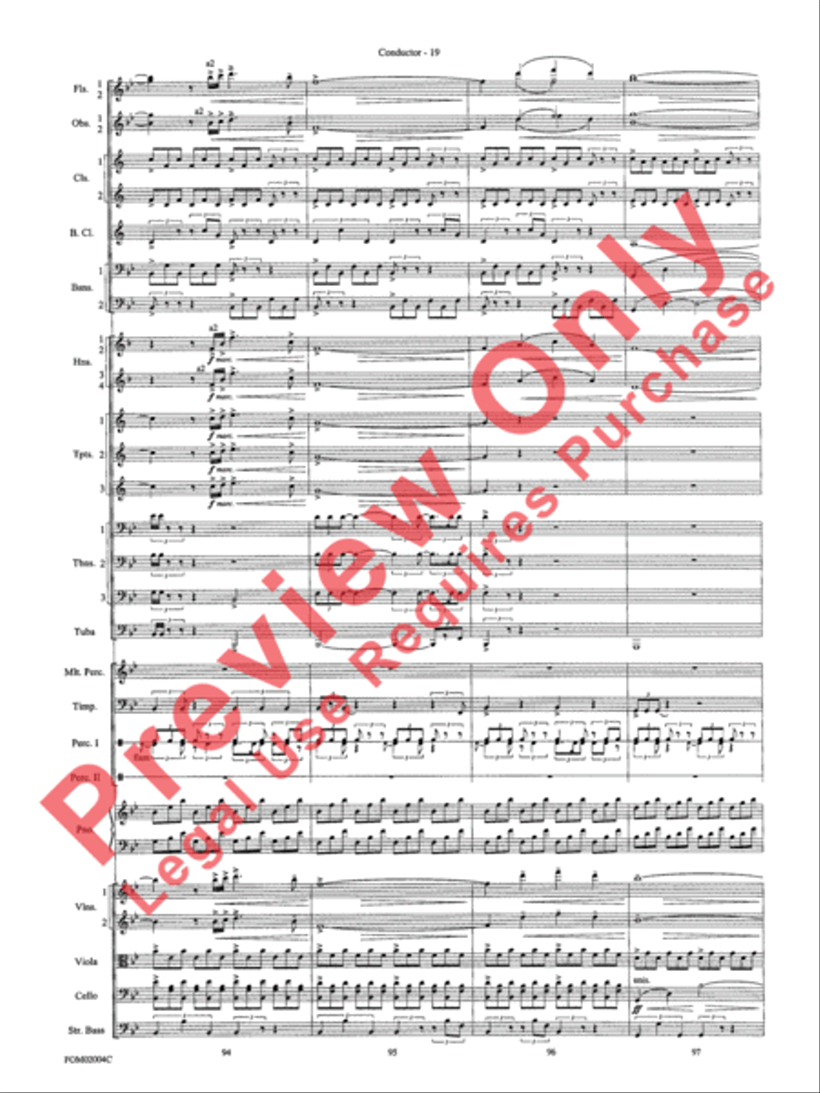 Band of Brothers Full Orchestra scores gallery preview page 22