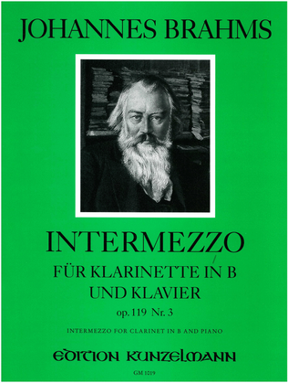 Book cover for Intermezzo Op. 119/3
