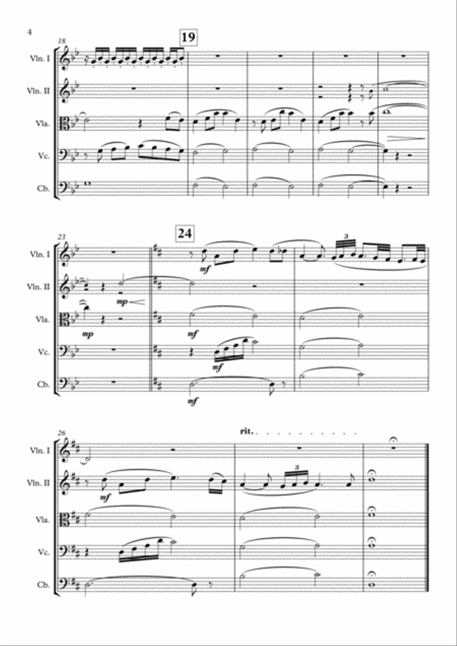 Where Are You Christmas? Where Are You Christmas? String Quintet scores gallery preview page 5