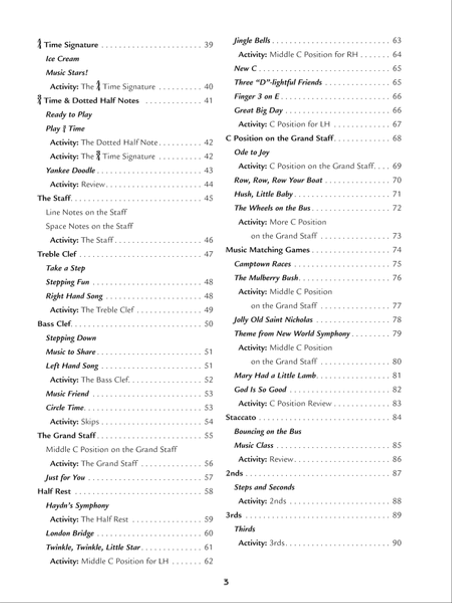 Alfred's Kid's Piano Course Complete Piano Method scores gallery preview page 3