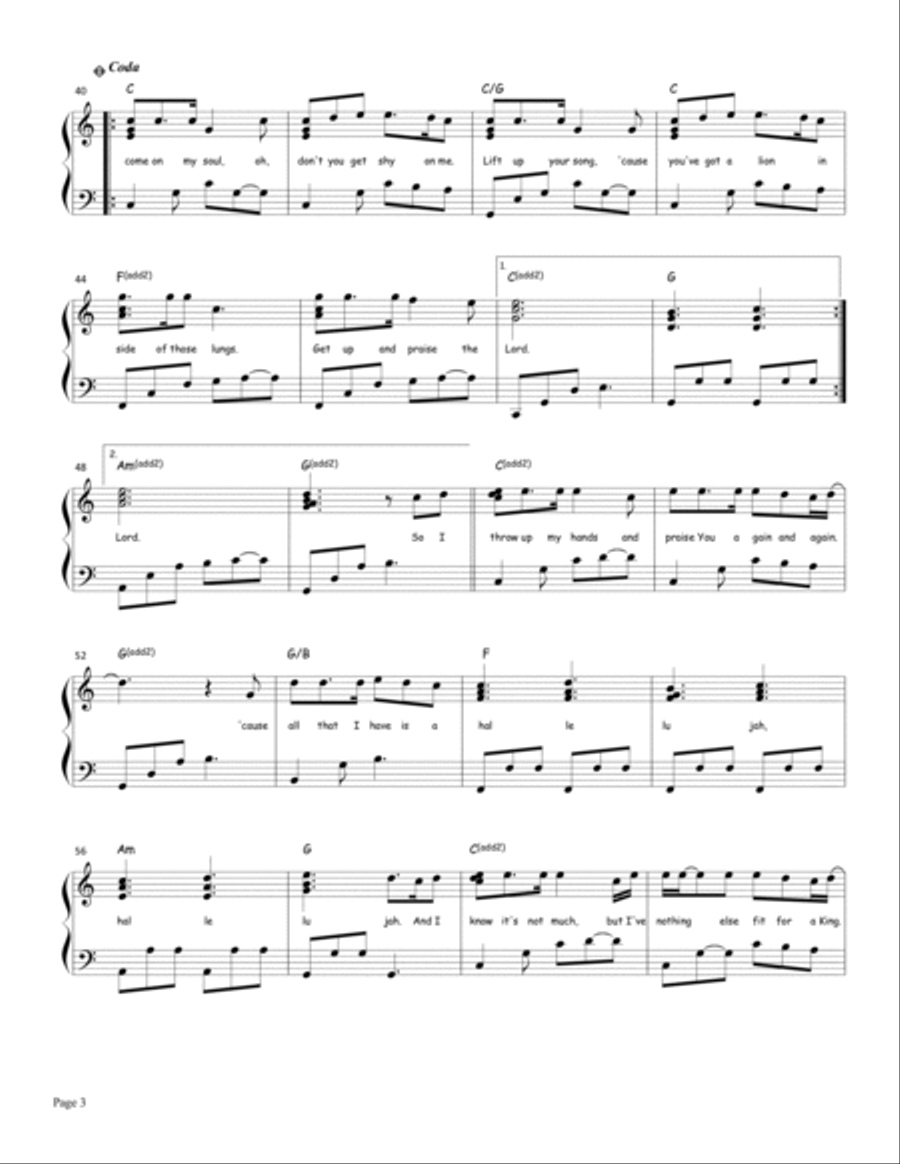 Gratitude Gratitude Celtic Harp scores gallery preview page 3