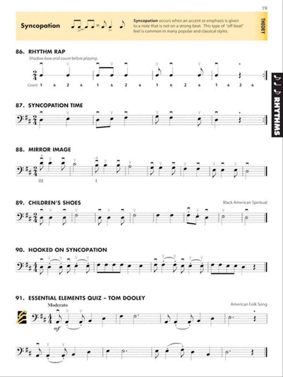 Essential Elements for Strings – Book 2 with Online Resources String Orchestra scores gallery preview page 5