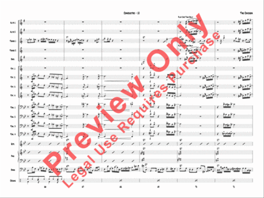 The Chicken The Chicken Jazz Ensemble scores gallery preview page 13