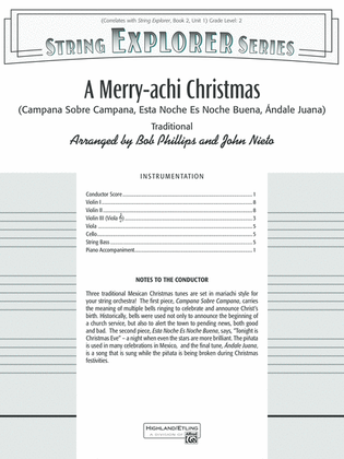 A Merry-achi Christmas: Score
