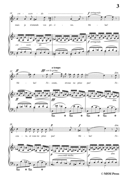 Bizet-Vous Ne Priez Pas in d minor,for voice and piano image number null