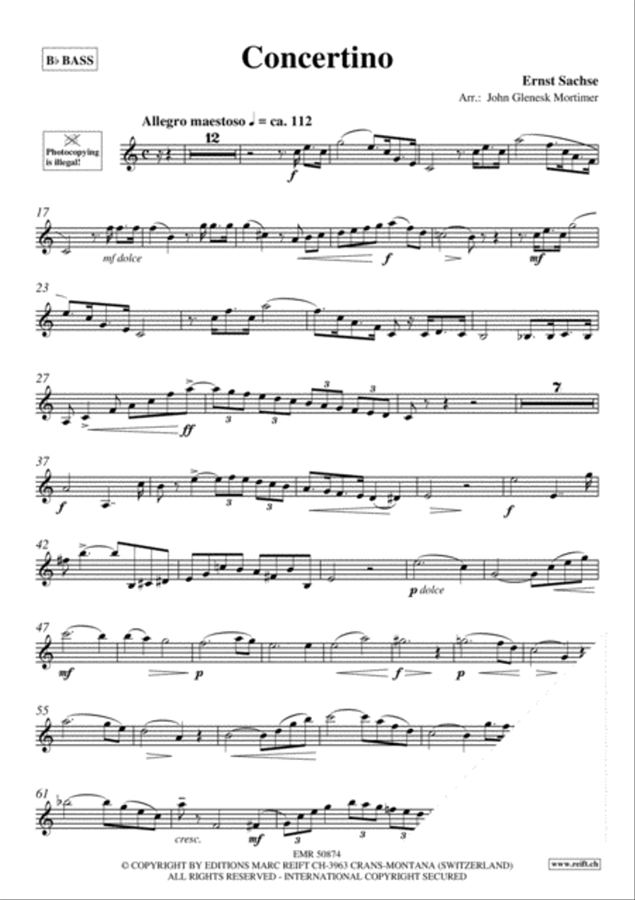Concertino Voice Solo scores gallery preview page 3