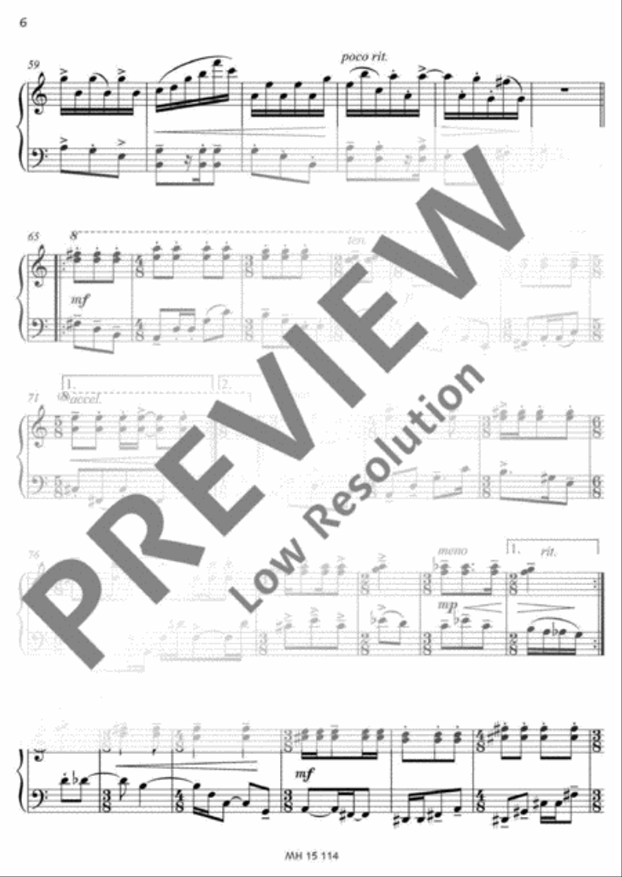 Frühlings-Partita Accordion scores gallery preview page 7