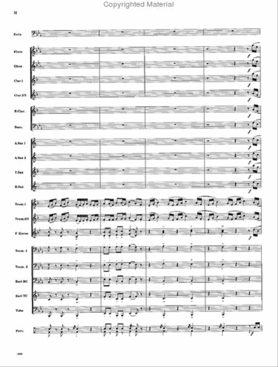 Concert Rondo Concert Band scores gallery preview page 9