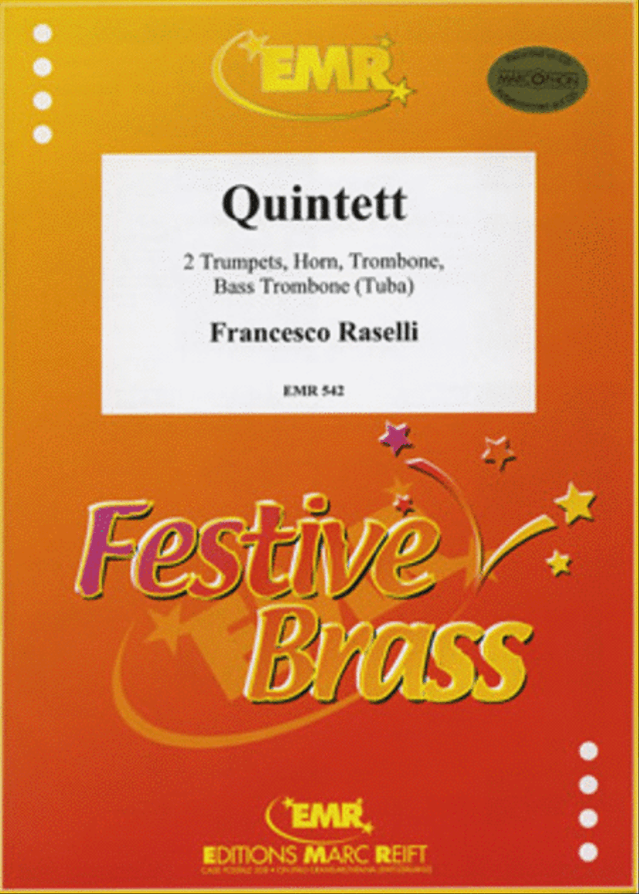 Quintett Brass Quintet scores gallery preview page 1
