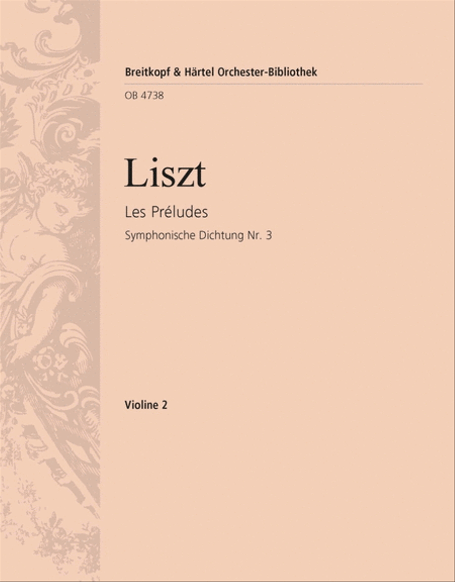 Les Préludes Orchestra scores gallery preview page 1