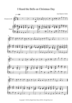 I Heard the Bells on Christmas Day, Jean Baptiste Calkin (Clarinet + Piano)