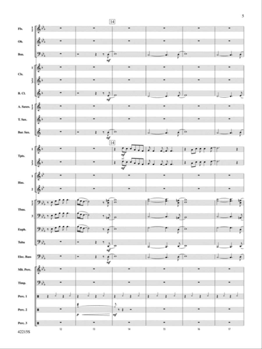 The Eagles on Tour: Score Concert Band scores gallery preview page 5
