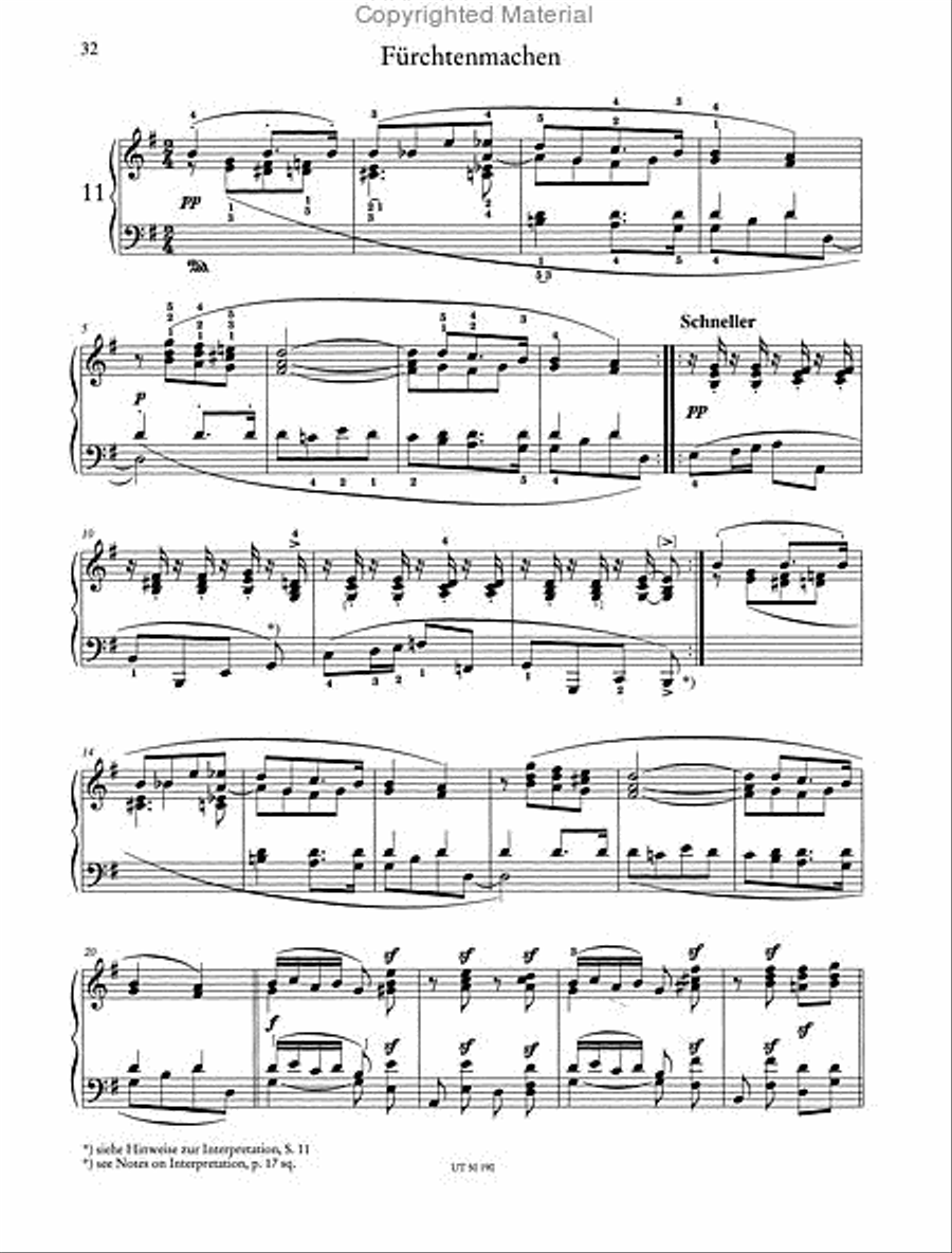 Kinderszenen, Urtext (with critical notes) Chamber Music scores gallery preview page 4