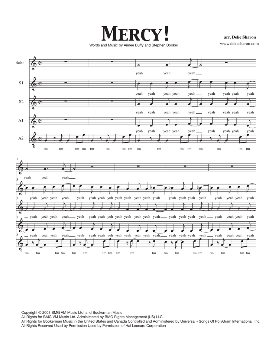Mercy SA scores gallery preview page 1
