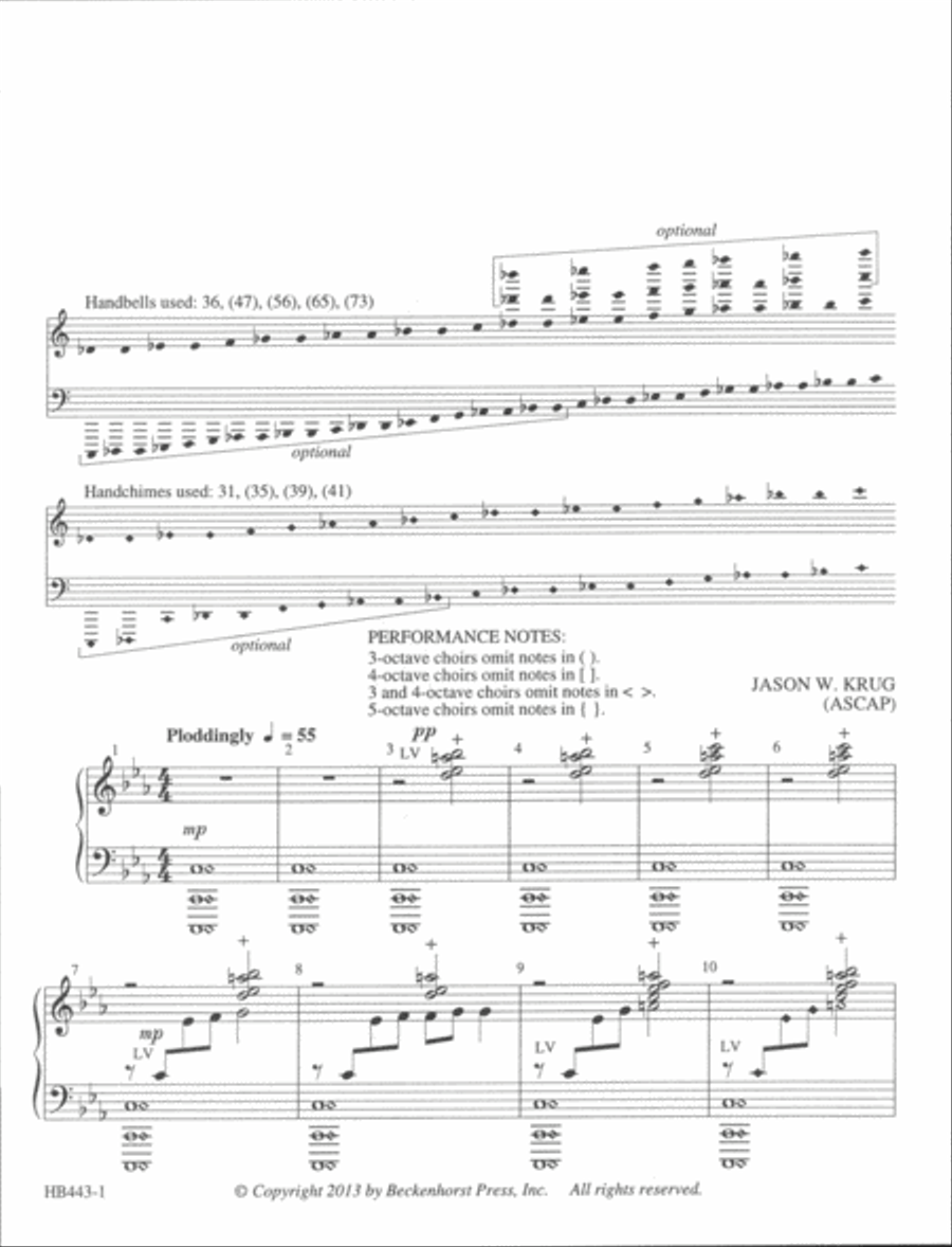 Into the Wilderness (The Temptation of Jesus) 5-Octaves scores gallery preview page 2
