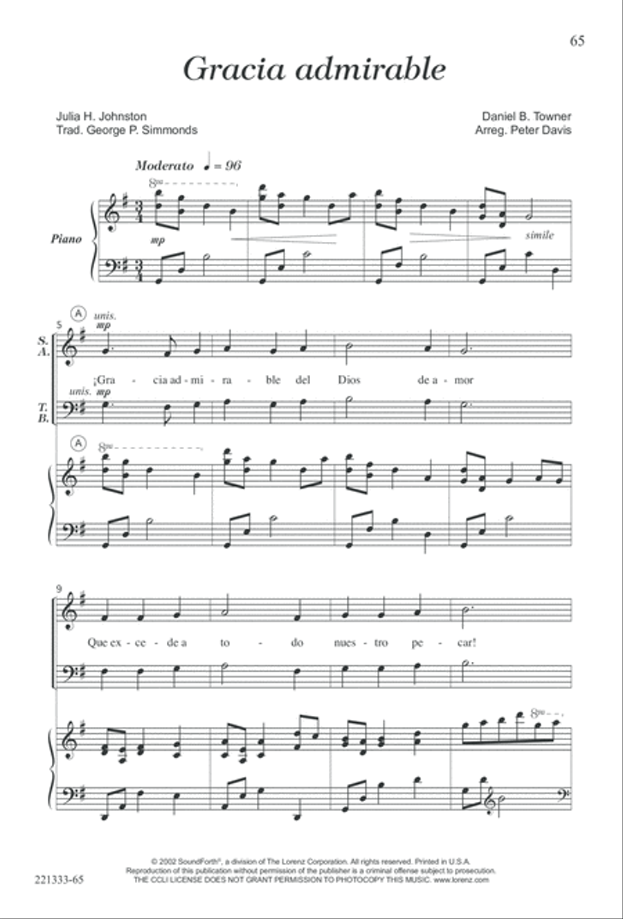 Siervos de Jesus Siervos de Jesus 4-Part scores gallery preview page 69