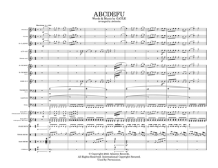 Abcdefu - Score Only