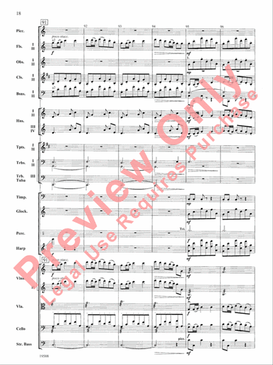Camp Meeting Camp Meeting Full Orchestra scores gallery preview page 19