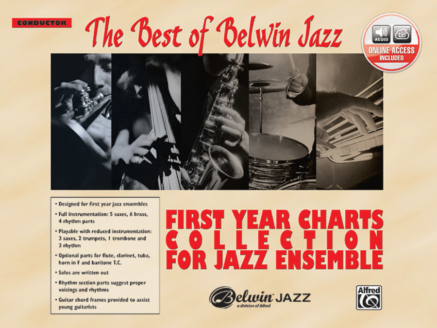 First Year Charts Collection for Jazz Ensemble Jazz Ensemble scores gallery preview page 1