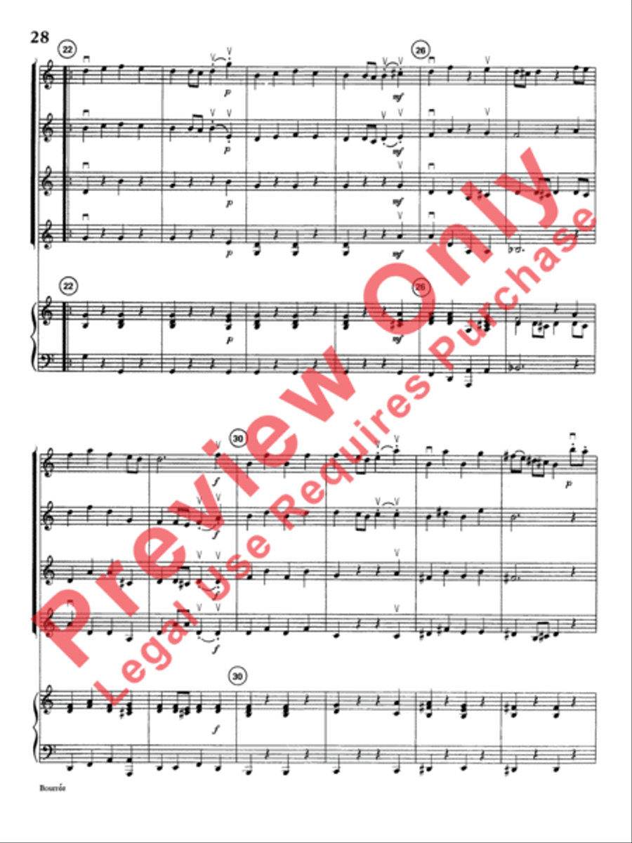 Highland/Etling Violin Quartet Series: Book 1