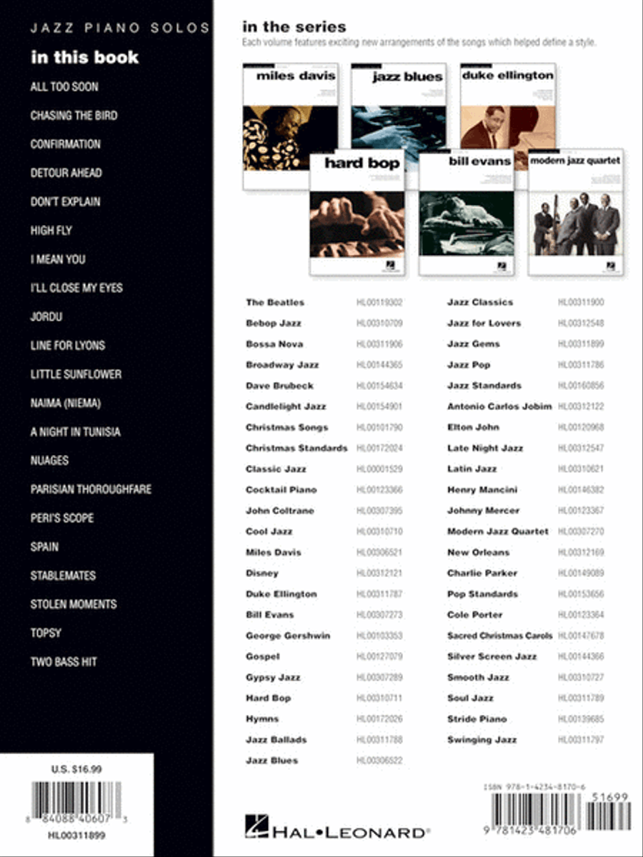 Jazz Gems Jazz Gems Piano Solo scores gallery preview page 6