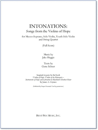 Intonations: Songs from the Violins of Hope