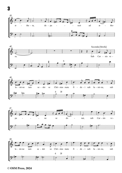 Legrenzi-Angelorum ad convivia,Op.10 No.1,in E Major