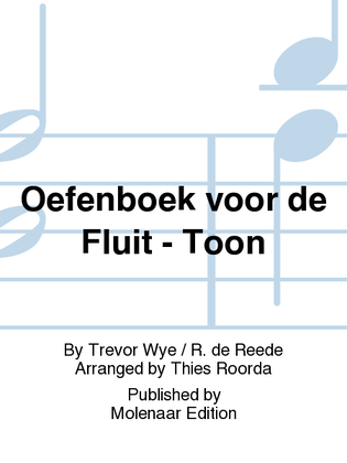 Book cover for Oefenboek voor de Fluit - Toon