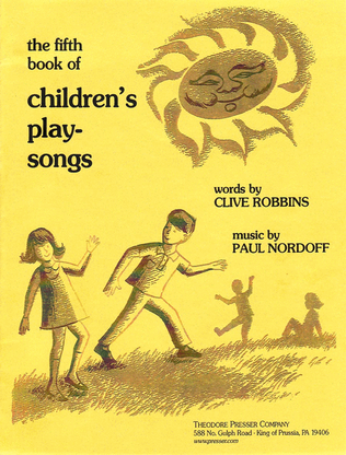 Book cover for The Fifth Book Of Children's Play-Songs