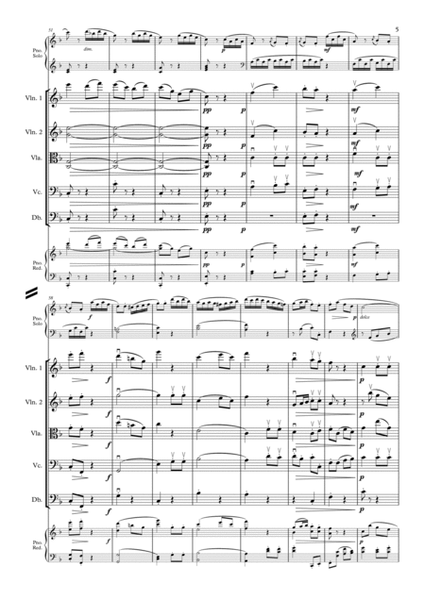 Beethoven - Sonatina in F complete - Piano & String Quartet/ Orch image number null
