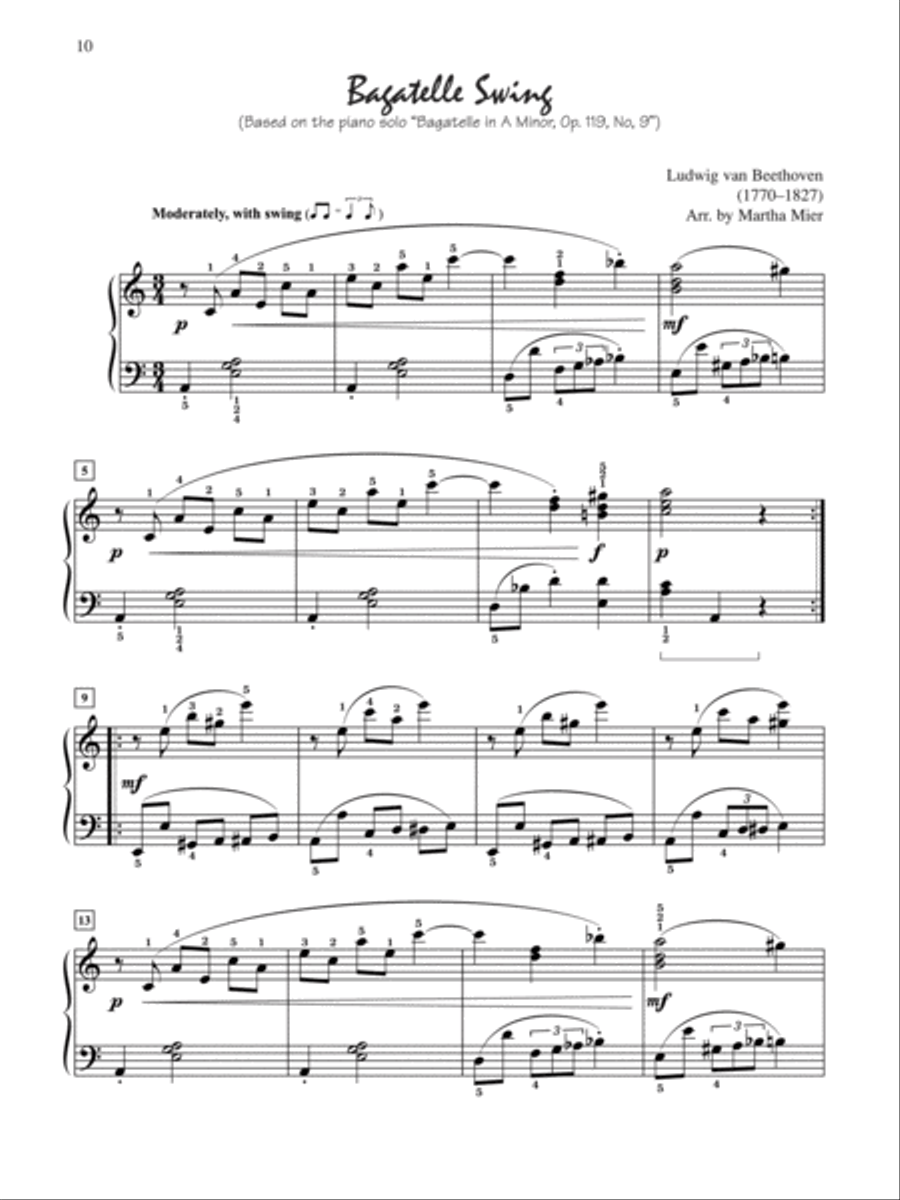 Classical Jazz Rags & Blues, Book 4 Piano Solo scores gallery preview page 4