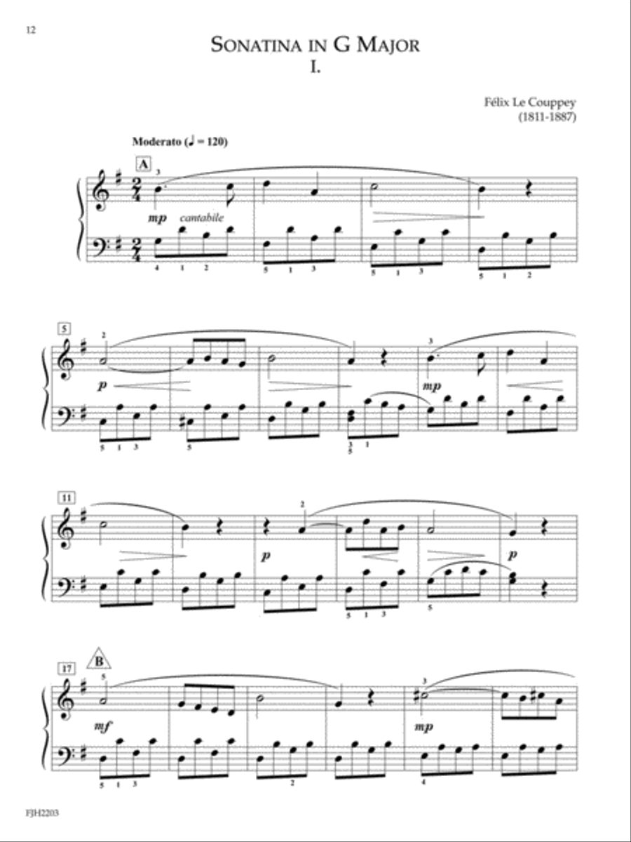 Sonatinas, Book 3 Piano Method scores gallery preview page 2