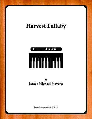 Book cover for Harvest Lullaby - Flute & Piano