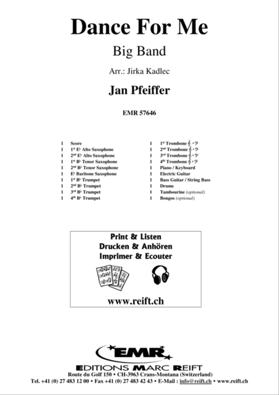 Dance For Me Big Band scores gallery preview page 2