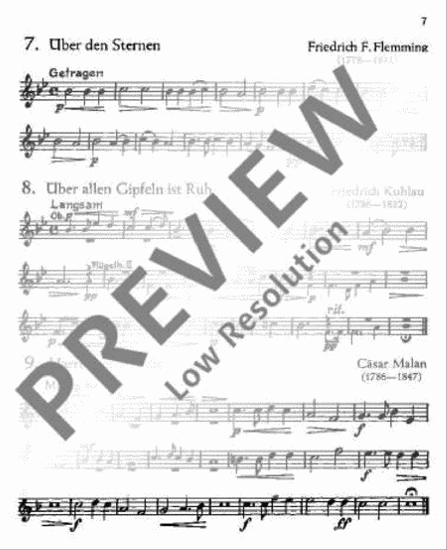 Für Feiern und Feste Trumpet scores gallery preview page 8