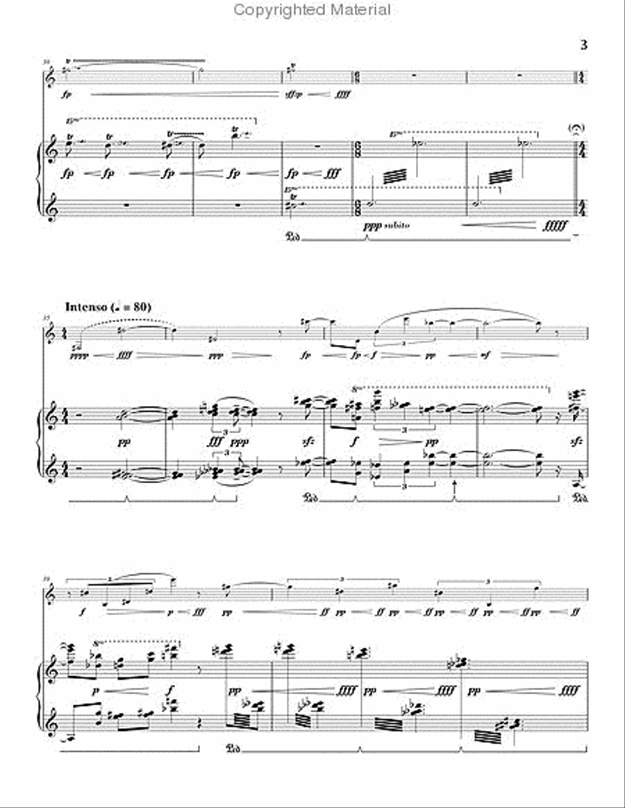 Tema y Variaciones Clarinet Solo scores gallery preview page 3