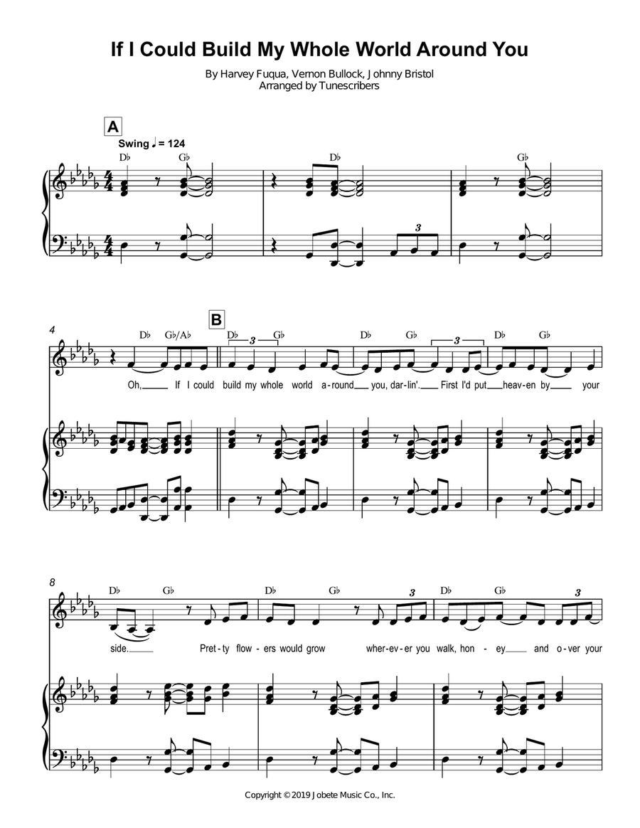 If I Could Build My Whole World Around You