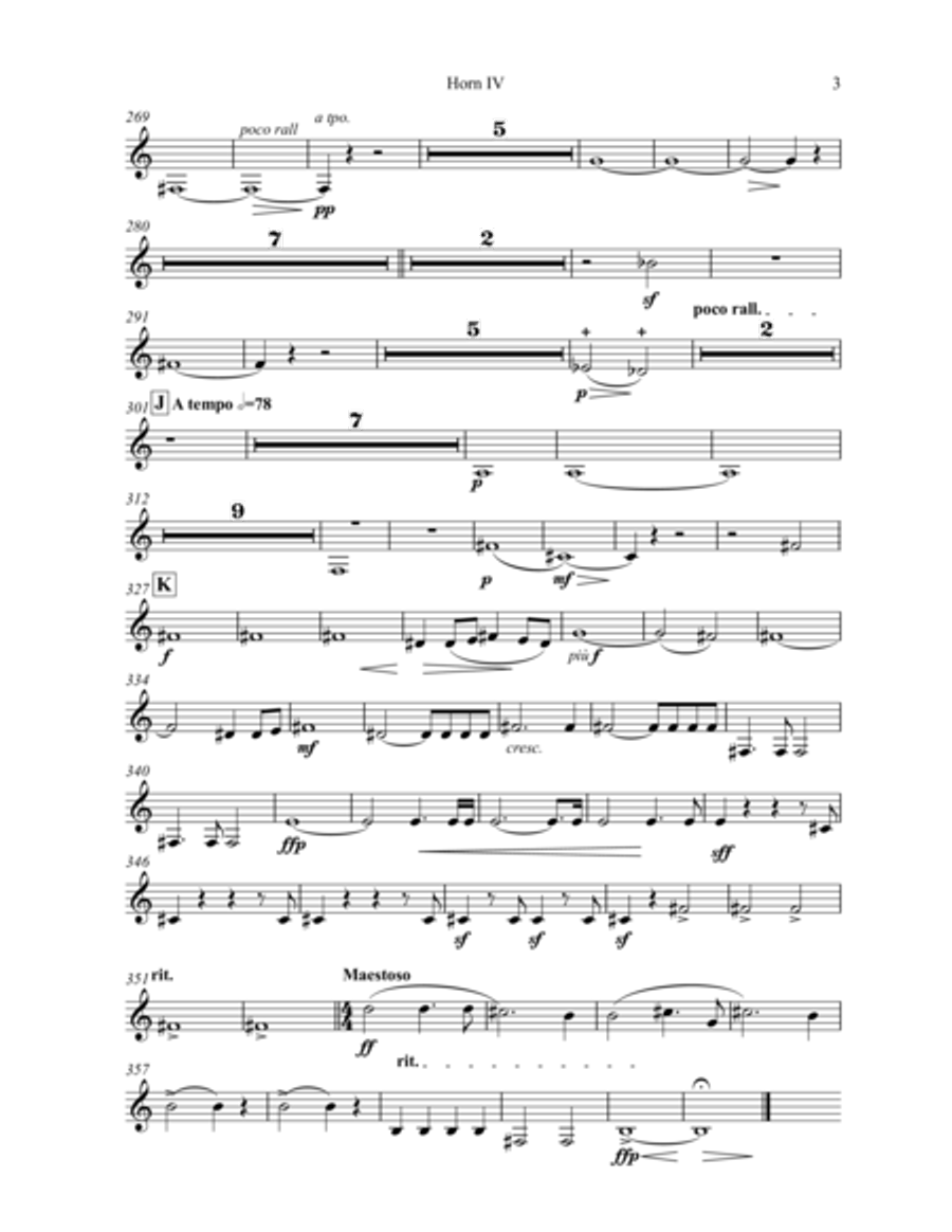 Sinfonia op. 18 Horn scores gallery preview page 4