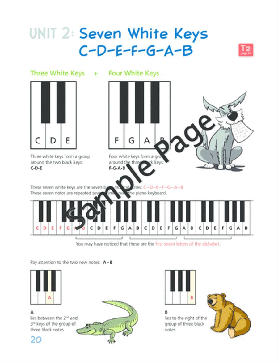 Piano Junior: Lesson Book 2 Piano Method scores gallery preview page 21